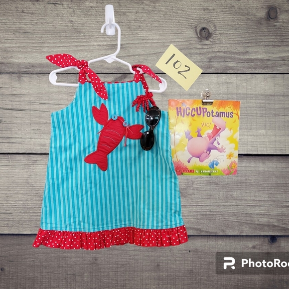 Dresses 3t Lobster Reversible Dress Poshmark